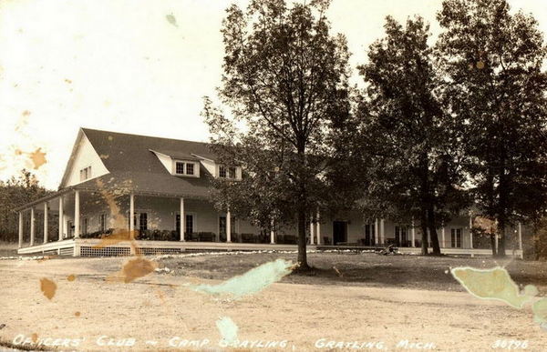 Camp Grayling - Old Postcard View